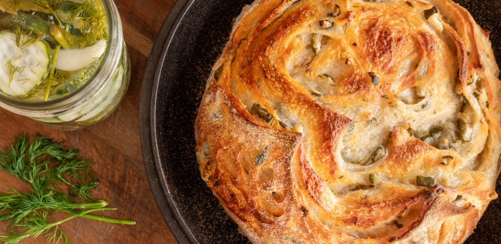 White,Cheddar,And,Dill,Pickle,Sourdough,Bread